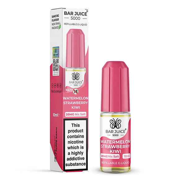 WATERMELON STRAWBERRY KIWI 10ML BY BAR JUICE 5000