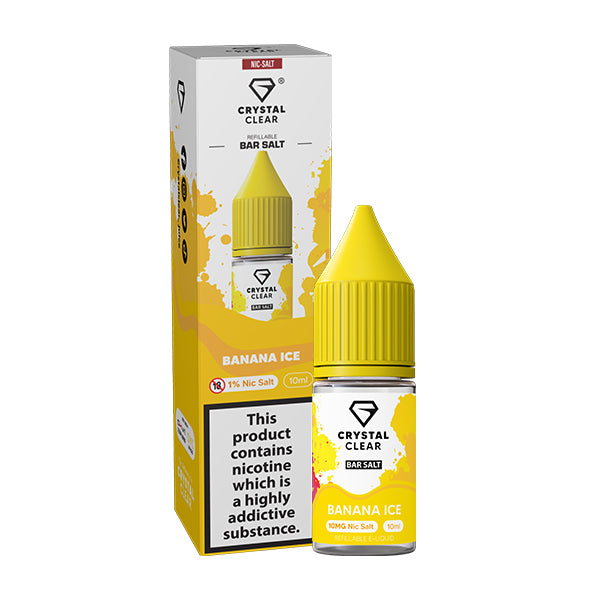 BANANA ICE 10ML BY CRYSTAL CLEAR
