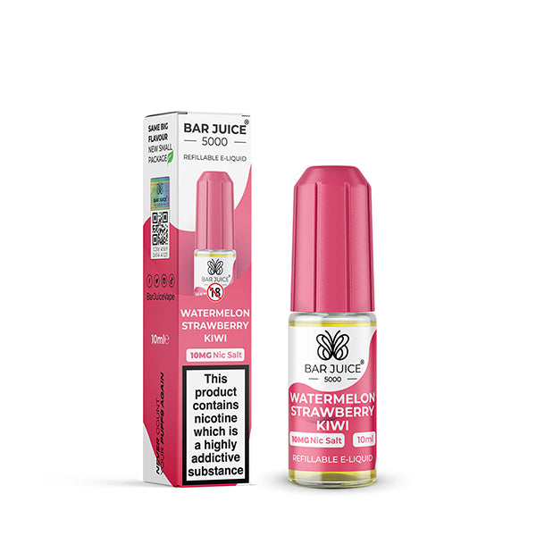 WATERMELON STRAWBERRY KIWI 10ML BY BAR JUICE 5000