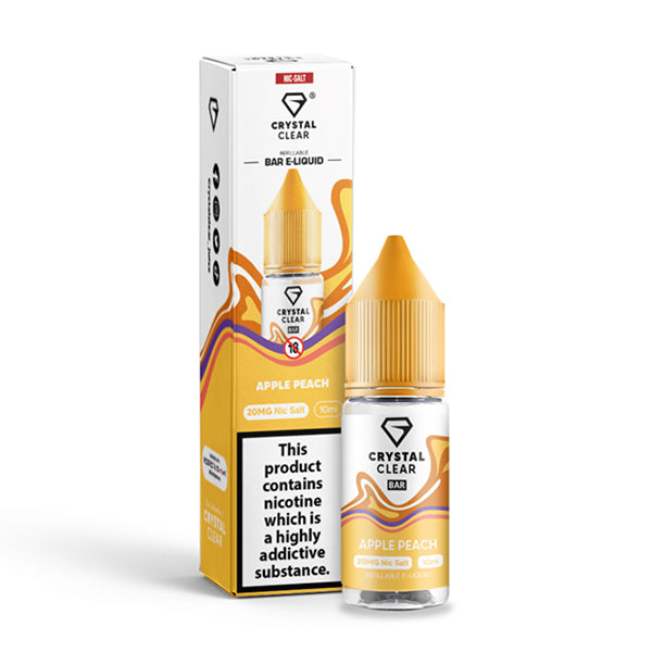 APPLE PEACH 10ML BY CRYSTAL CLEAR