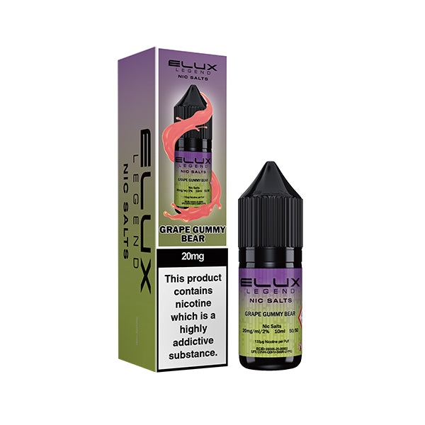 GRAPE GUMMY BEAR 10ML BY ELUX LEGEND