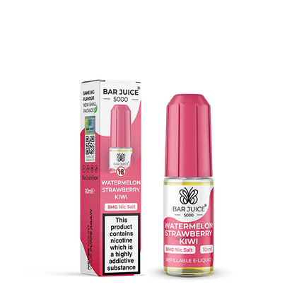 WATERMELON STRAWBERRY KIWI 10ML BY BAR JUICE 5000