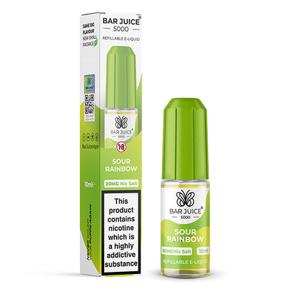 SOUR RAINBOW 10ML BY BAR JUICE 5000