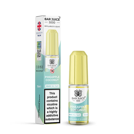 PINEAPPLE COCONUT 10ML BY BAR JUICE 5000