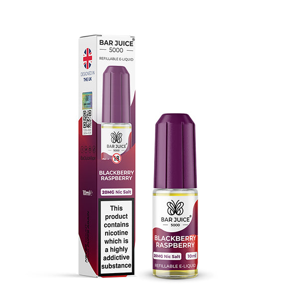 BLACKBERRY RASPBERRY 10ML BY BAR JUICE 5000