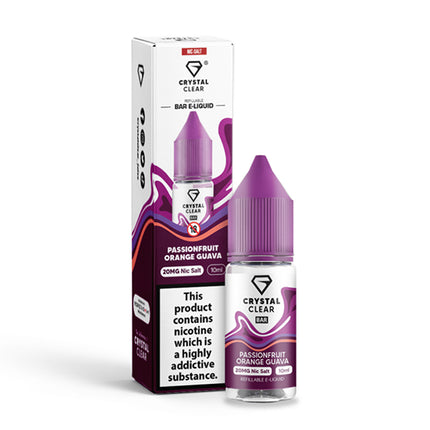 PASSIONFRUIT ORANGE GUAVA 10ML BY CRYSTAL CLEAR
