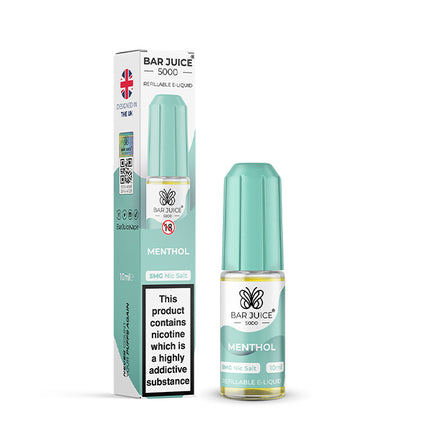 MENTHOL 10ML BY BAR JUICE 5000