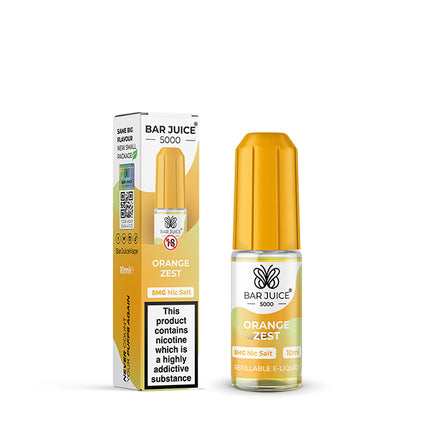 ORANGE ZEST 10ML BY BAR JUICE 5000