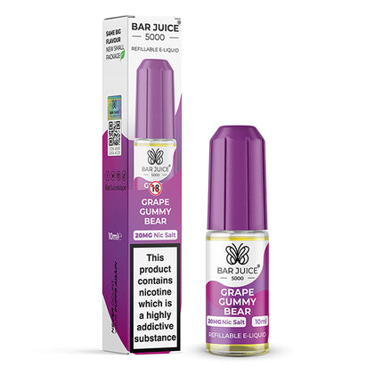GRAPE GUMMY BEAR 10ML BY BAR JUICE 5000