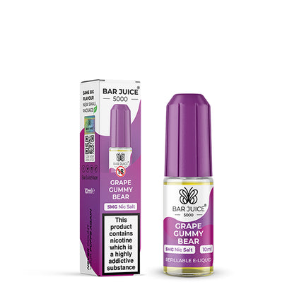 GRAPE GUMMY BEAR 10ML BY BAR JUICE 5000