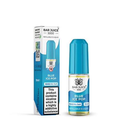 BLUE ICE POP 10ML BY BAR JUICE 5000