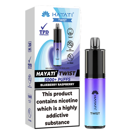 Hayati Twist 5000+ Pre Filled Pod Kit