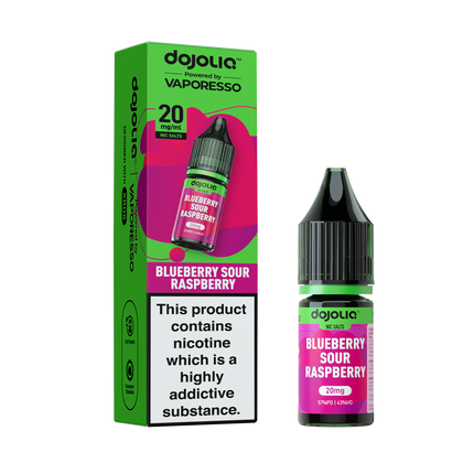 BLUEBERRY SOUR RASPBERRY 10ML DOJOLIQ BY VAPORESSO