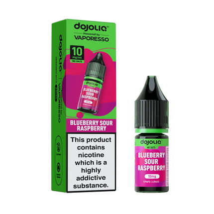 BLUEBERRY SOUR RASPBERRY 10ML DOJOLIQ BY VAPORESSO