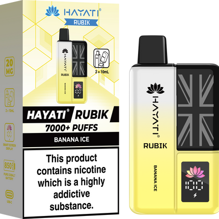 Hayati Rubik 7000 + Prefilled Pod Kit - 20mg