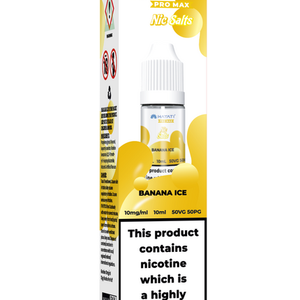 BANANA ICE 10ML PRO MAX BY HAYATI