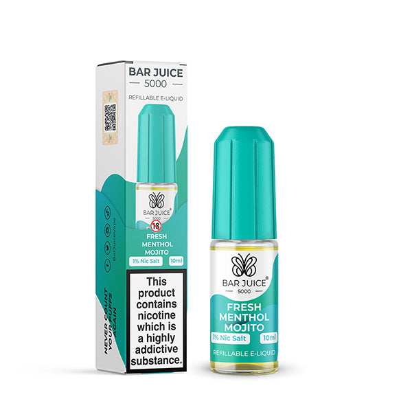 FRESH MENTHOL MOJITO 10ML BY BAR JUICE 5000