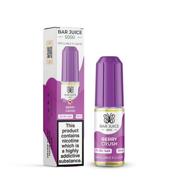 BERRY CRUSH 10ML BY BAR JUICE 5000