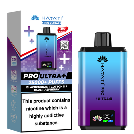 Hayati Pro Ultra Plus 25K Prefilled Kit - 20mg