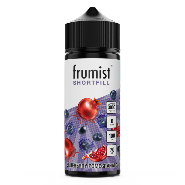 BLUEBERRY POMEGRANITE 100ML SHORTFILL BY FRUMIST