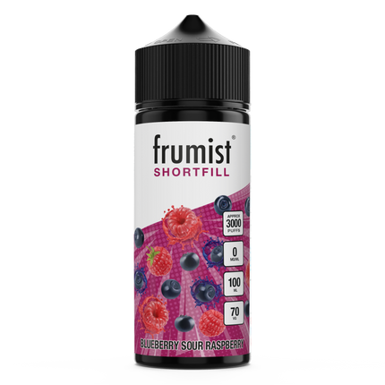 BLUEBERRY SOUR RASPBERRY 100ML SHORTFILL BY FRUMIST