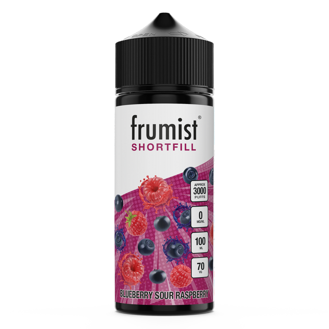 BLUEBERRY SOUR RASPBERRY 100ML SHORTFILL BY FRUMIST