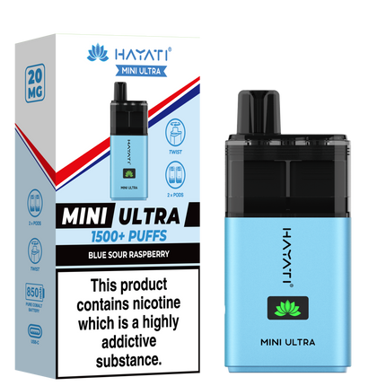 Hayati Mini Ultra 1500 Prefilled Pod Kit - 20mg