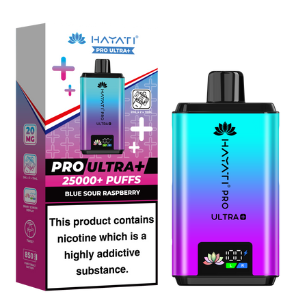Hayati Pro Ultra Plus 25K Prefilled Kit - 20mg