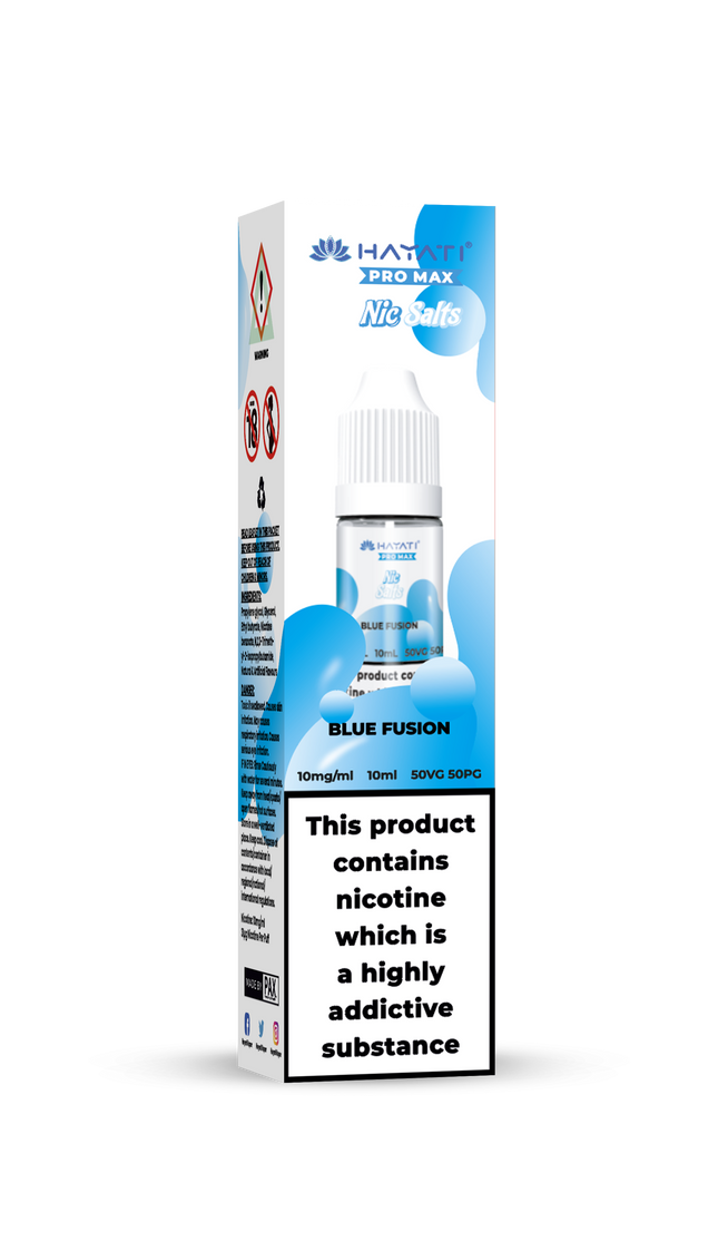 BLUE FUSION 10ML PRO MAX BY HAYATI