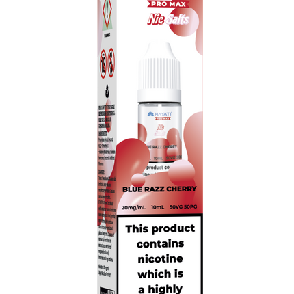 BLUE RAZZ CHERRY 10ML PRO MAX BY HAYATI