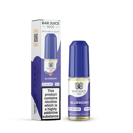 BLUEBERRY 10ML BY BAR JUICE 5000