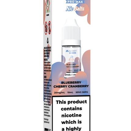 BLUEBERRY CHERRY CRANBERRY 10ML PRO MAX BY HAYATI