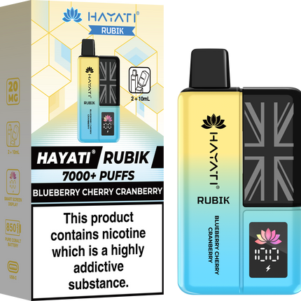 Hayati Rubik 7000 + Prefilled Pod Kit - 20mg