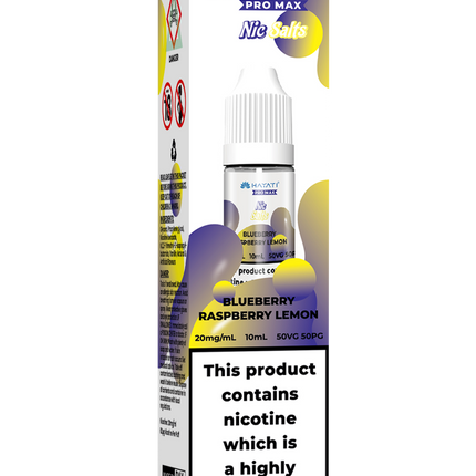 BLUEBERRY RASPBERRY LEMON 10ML PRO MAX BY HAYATI