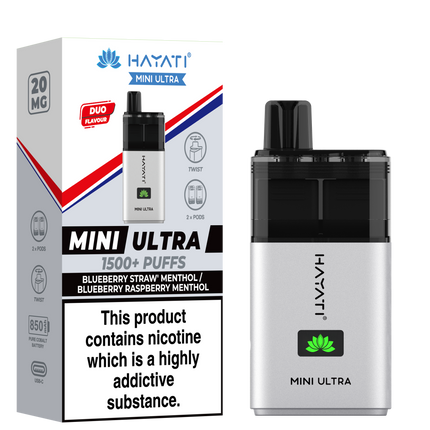 Hayati Mini Ultra 1500 Prefilled Pod Kit - 20mg