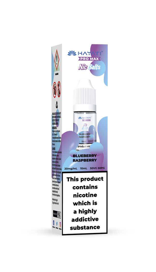 BLUEBERRY RASPBERRY CRANBERRY 10ML PRO MAX BY HAYATI