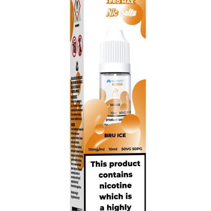 BRU ICE 10ML PRO MAX BY HAYATI