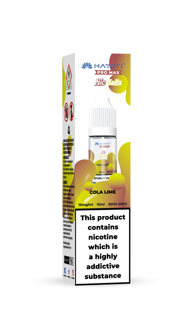 COLA LIME 10ML PRO MAX BY HAYATI