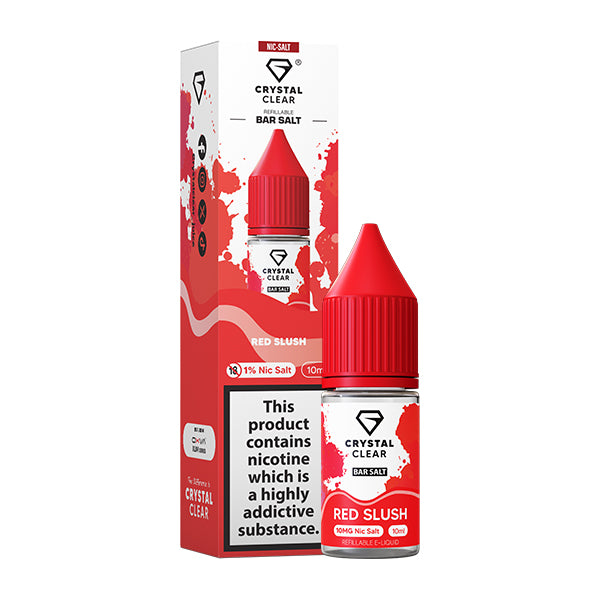 RED SLUSH 10ML BY CRYSTAL CLEAR