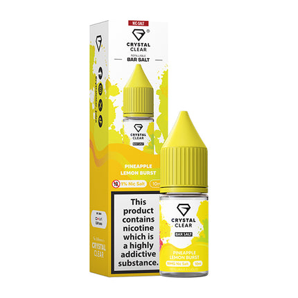 PINEAPPLE LEMON BURST 10ML BY CRYSTAL CLEAR