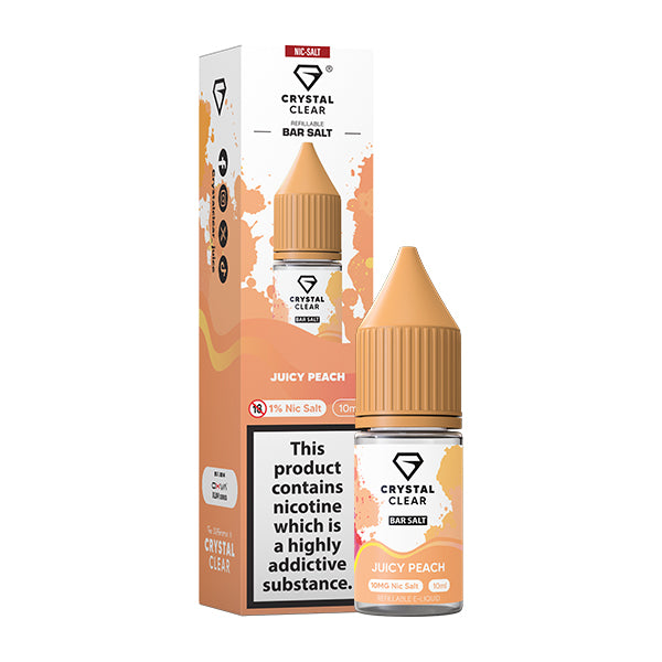 JUICY PEACH 10ML BY CRYSTAL CLEAR
