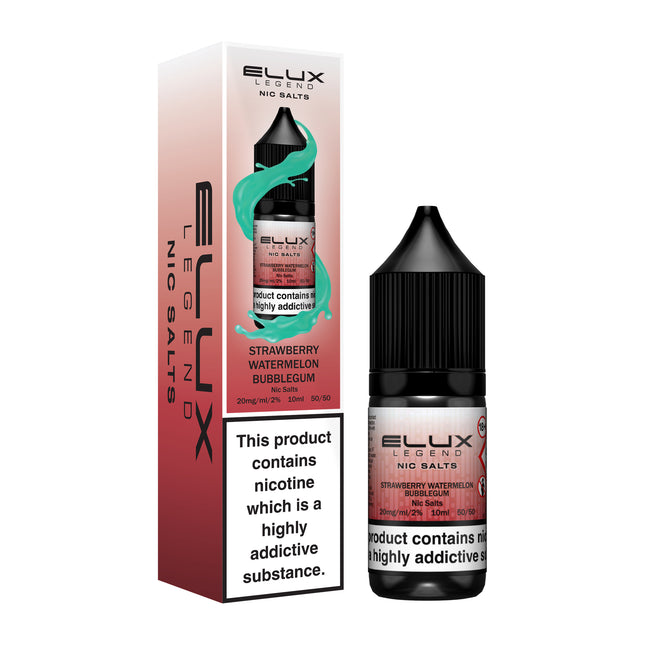 STRAWBERRY WATERMELON BUBBLEGUM 10ML BY ELUX LEGEND