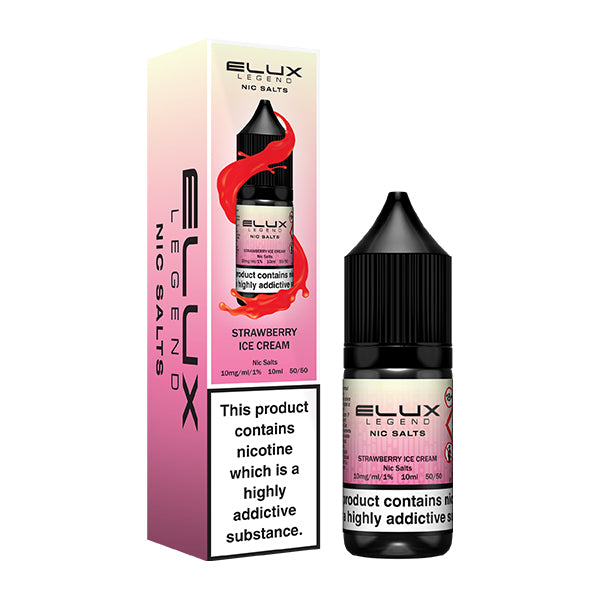 STRAWBERRY ICE CREAM 10ML BY ELUX LEGEND