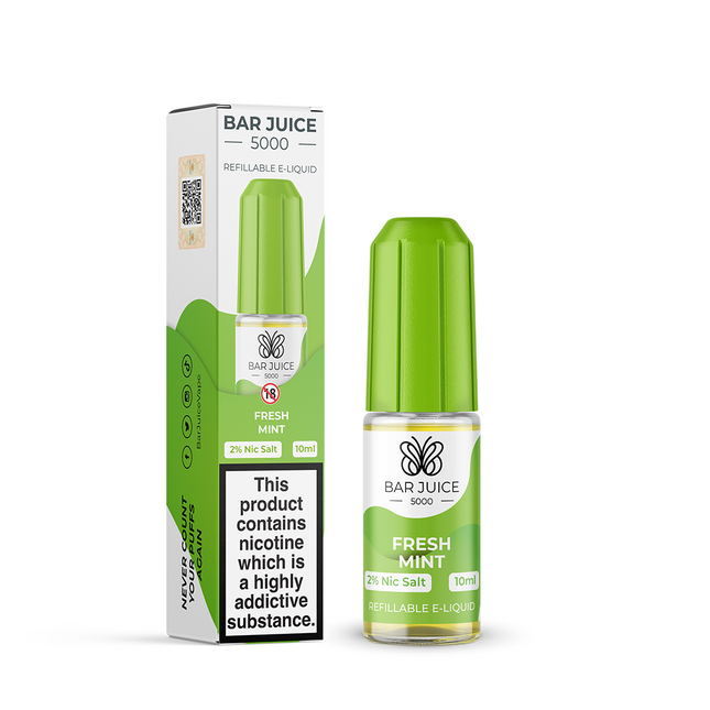 FRESH MINT 10ML BY BAR JUICE 5000