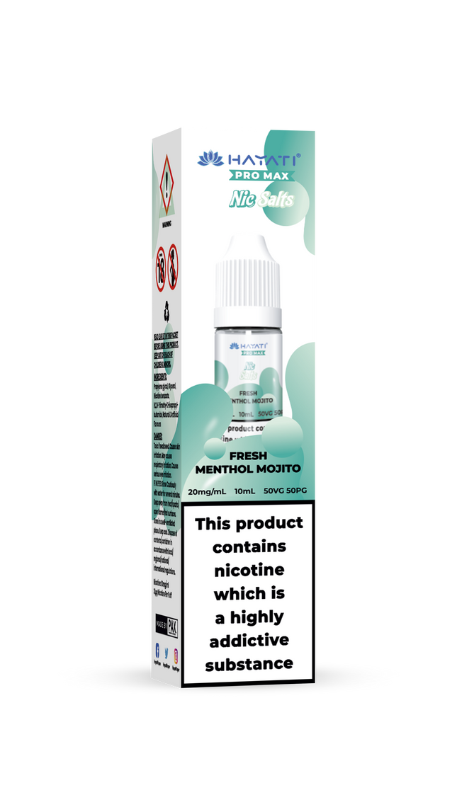 FRESH MENTHOL MOJITO 10ML PRO MAX BY HAYATI