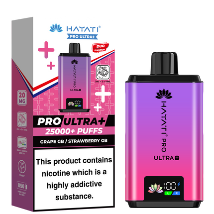 Hayati Pro Ultra Plus 25K Prefilled Kit - 20mg