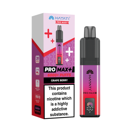 Hayati Pro Max 6000+ Prefilled Pod Kit