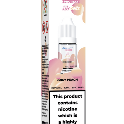 JUICY PEACH 10ML PRO MAX BY HAYATI