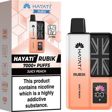 Hayati Rubik 7000 + Prefilled Pod Kit - 20mg
