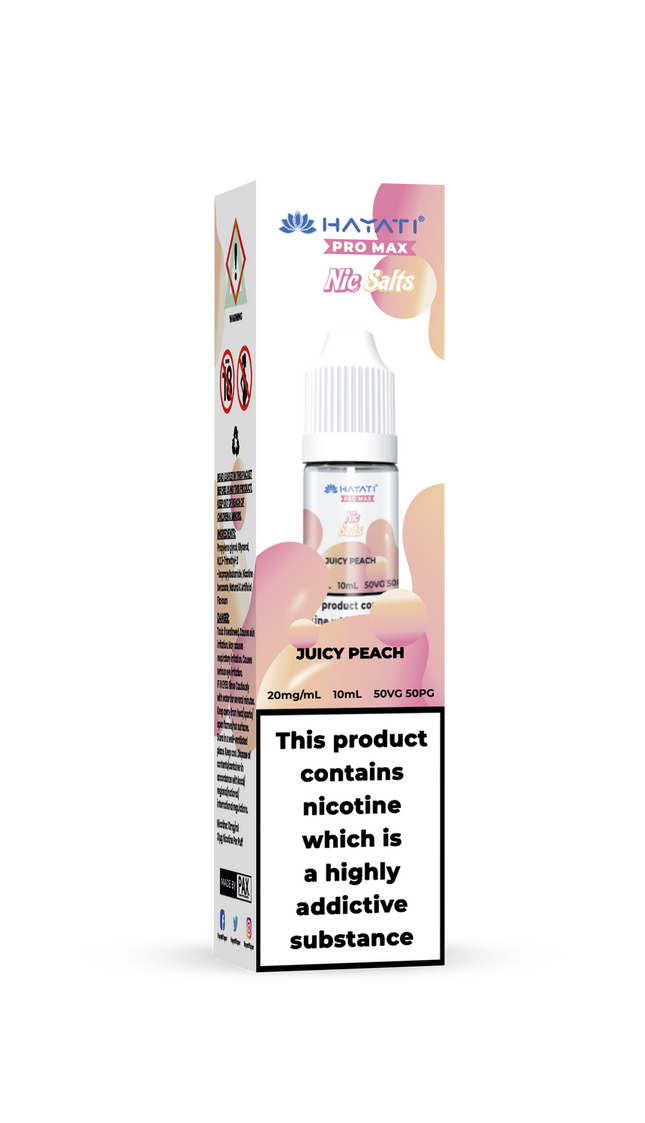JUICY PEACH 10ML PRO MAX BY HAYATI